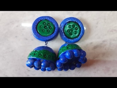 Terracotta  jhumkas