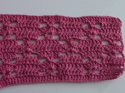 Patron crochet  punto calado