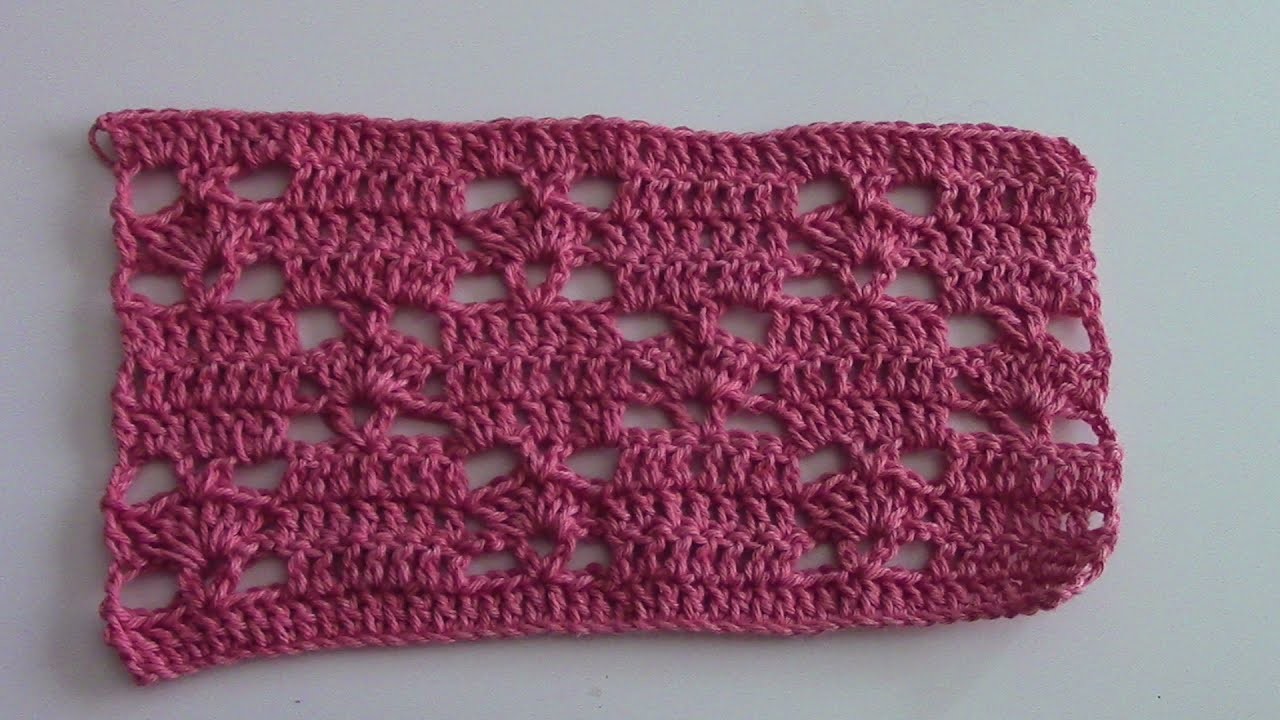 Patron crochet  punto calado