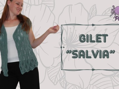 TUTORIAL maglia: Gilet  “SALVIA”