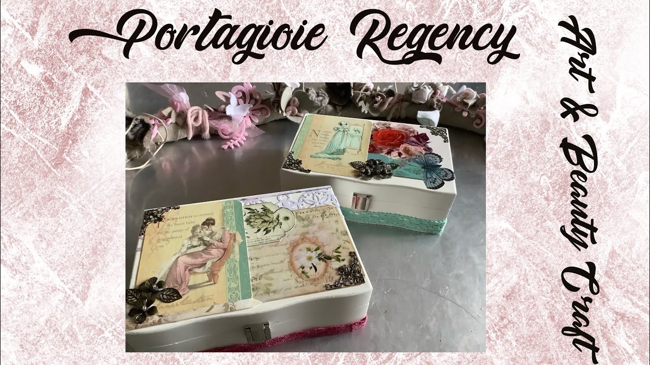 PORTAGIOIE REGENCY CON CARTA DI CANDIDA LORUSSO.