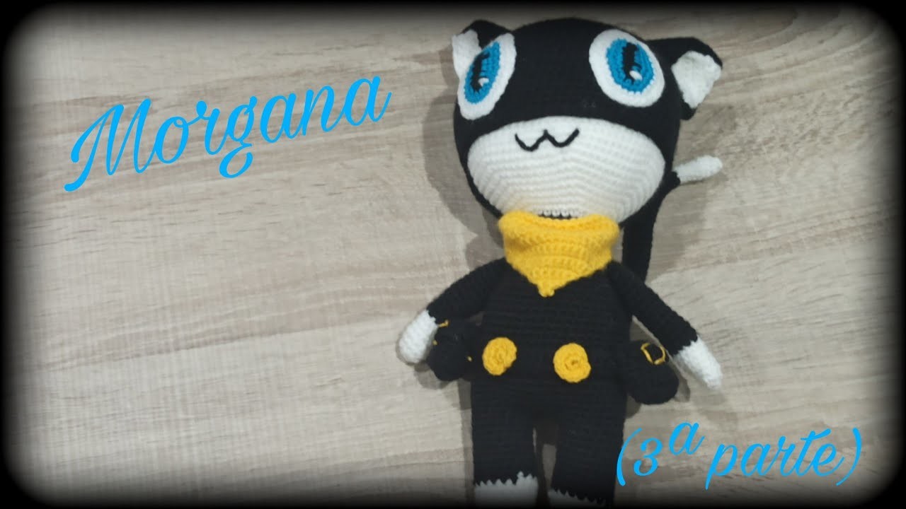Morgana de Persona 5 (3ª parte) || Crochet o ganchillo.