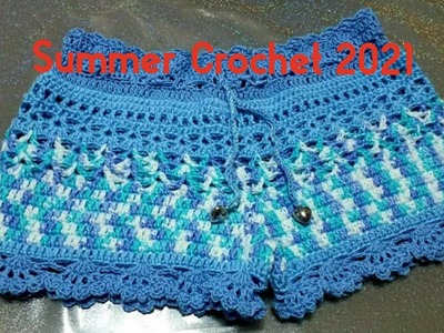Summer Pantaloncini Crochet 2021