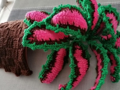 #tutorial Foglie Blumei Coleus all'uncinetto. crochet step by step