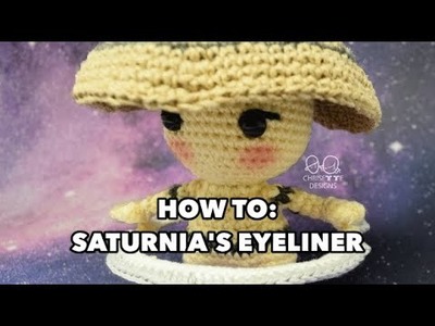 Crochet Doll Eyeliner Tutorial: Saturnia