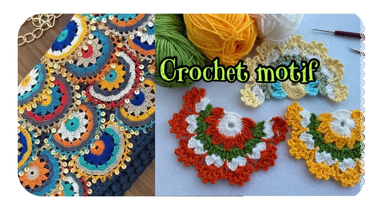 Knitting Crochet Motif-2-ÖRGÜ MOTİF MODELİ-2-Stricken Häkeln Motiv-2 Motivo all'uncinetto lavorato-2