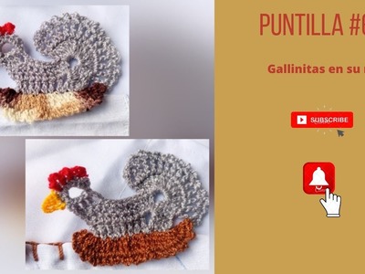 PUTILLA #68???? GALLINITAS EN SU NIDO???? crochet