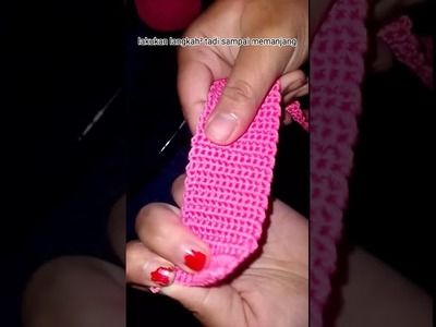 TUTORIAL MERAJUT BANDANA || CROCHET