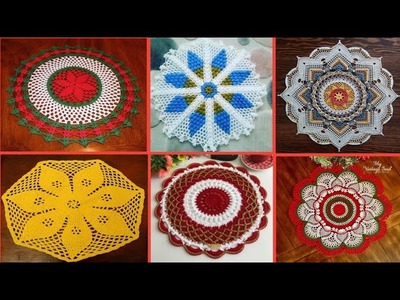 Crochet Thalpos Design.Woolen rumal design.Doli pattern