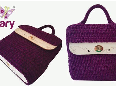 Borsa Violet Velvet all'uncinetto | Bag crochet