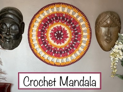 Crochet Mandala | Crochet Dreamcatcher | Boho Crochet