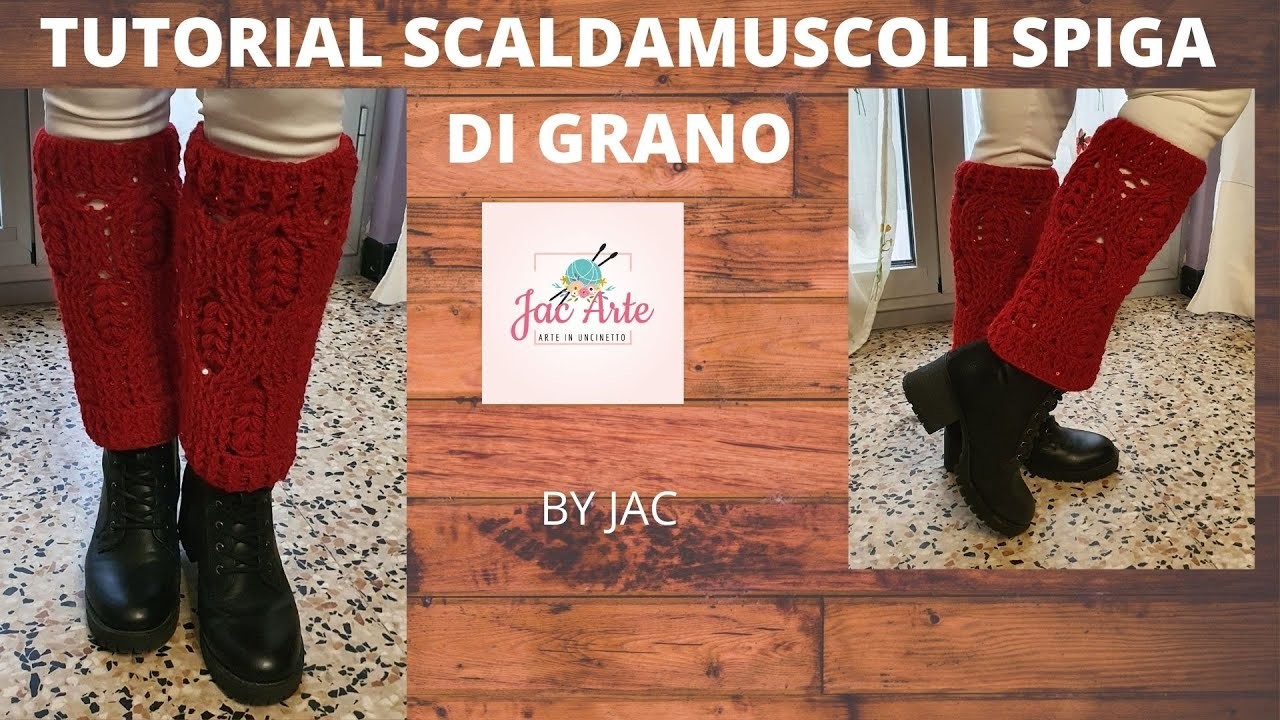 ????TUTORIAL SCALDA MUSCOLI SPIGA DI GRANO????