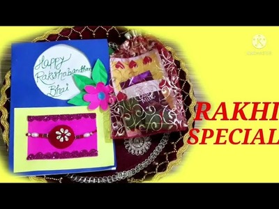 Rakhi diy card || handmade Rakhi|| Rakhi special.