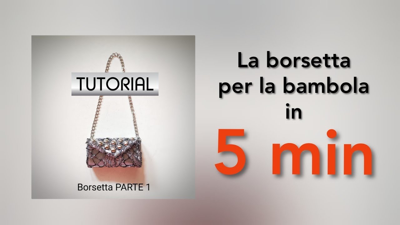 Tutorial completo Come realizzare la borsetta per la bambola russa di stoffa parte 1 Cucito creativo