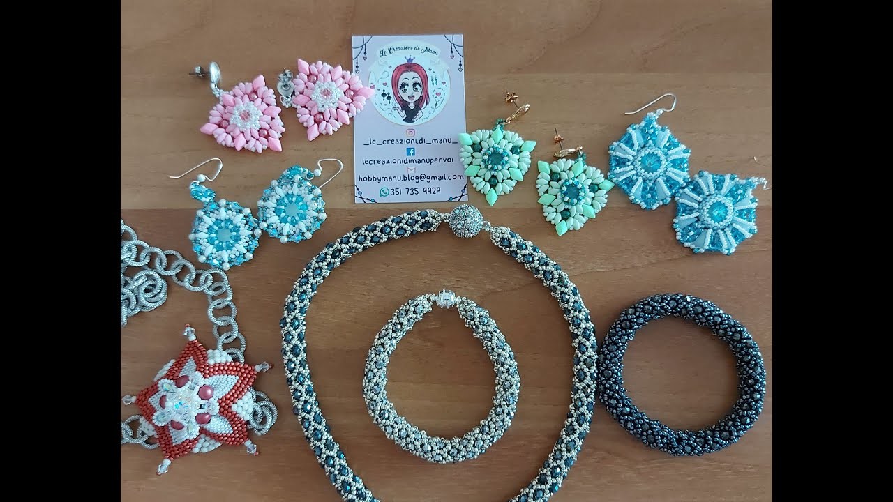 Video #creazioni di Giugno #orecchini #bracciali