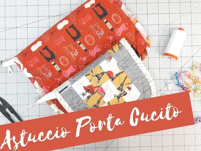 PORTA CUCITO | ASTUCCIO | QUILTING | PATCHWORK | Giolà tessuti delle meraviglie