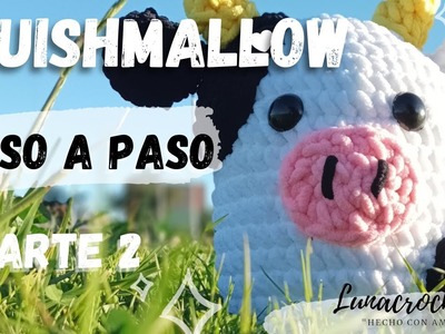 Vaca squishmallow amigurumi crochet facil - paso a paso - parte 2