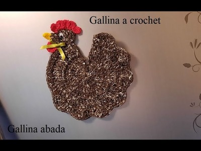 Gallina abada a crochet o ganchillo #crochet #blusasnorma #normaysustejidos