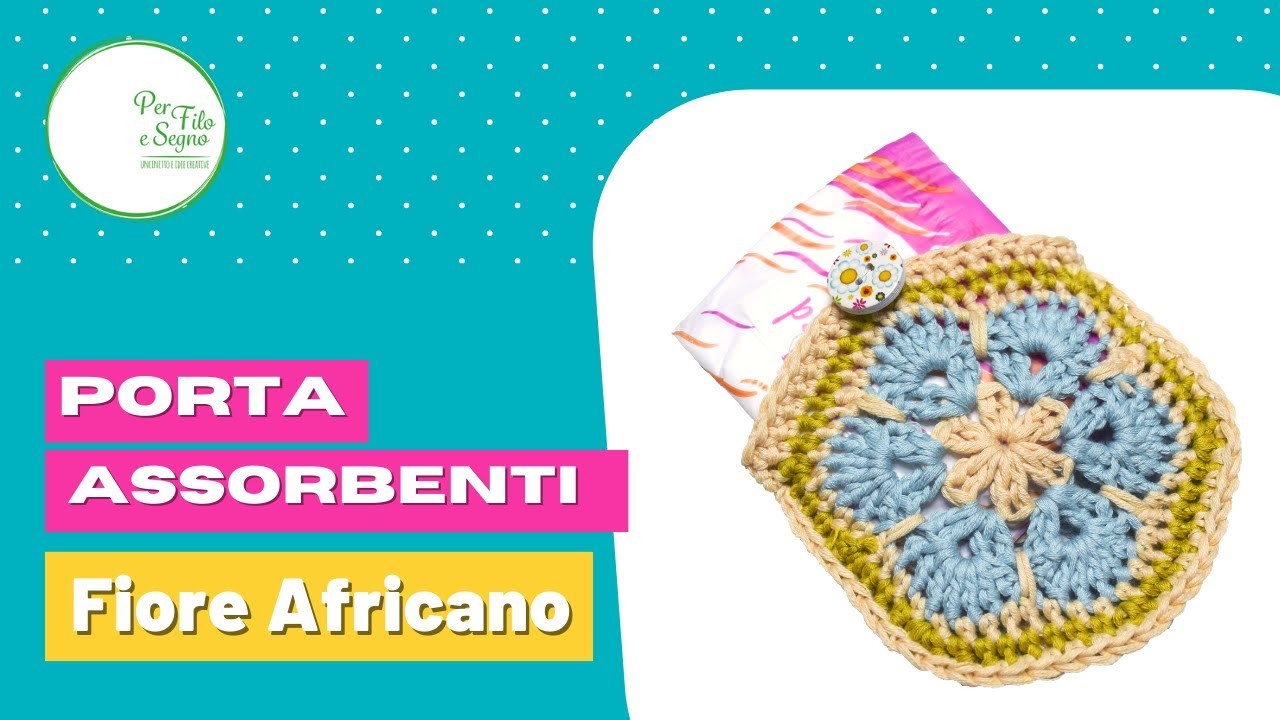 Porta assorbenti Fiore Africano ????