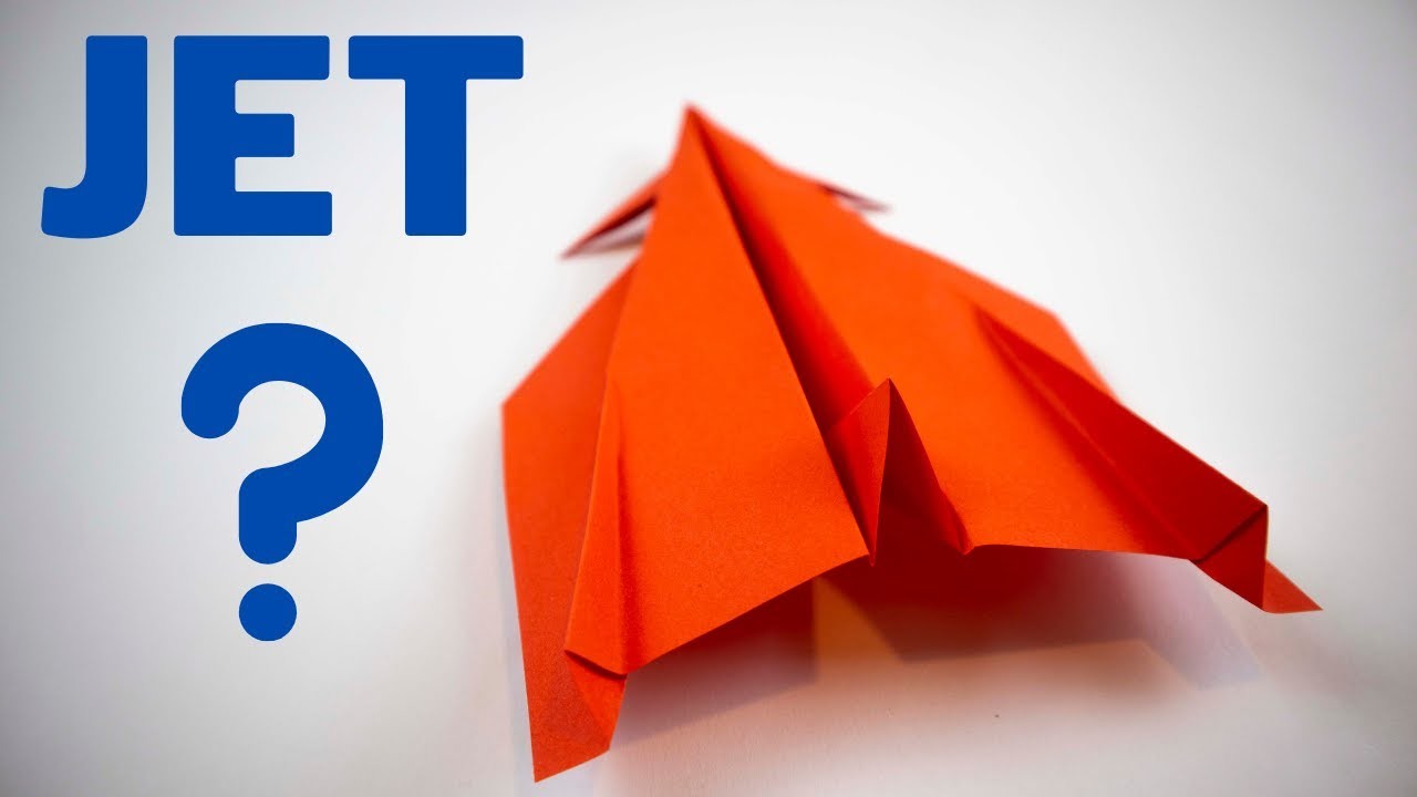 Aereo Di Carta - Come fare un Aeroplanino di carta | Origami JET Plane