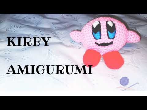 KIRBY A CROCHET AMIGURUMI.PARTE 2. PASO A PASO PARA PRINCIPIANTE