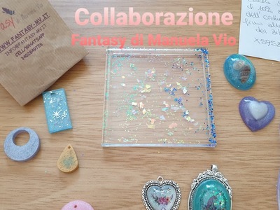 Collaborazione con il sito Fantasy di Manuela Vio, video idee resina