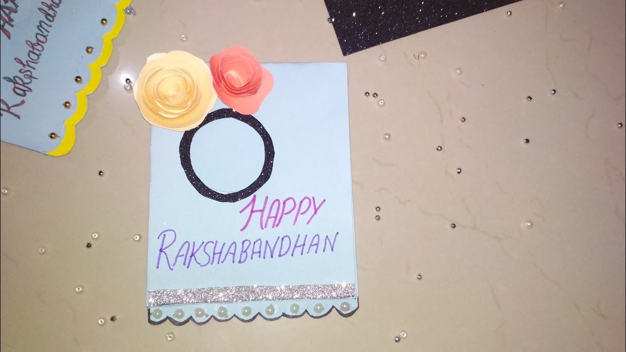 Raksha Bandhan card - DIY