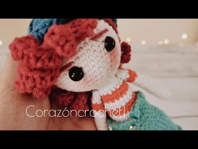 ???????? GIULIA AMIGURUMI ( cabello ) ????????