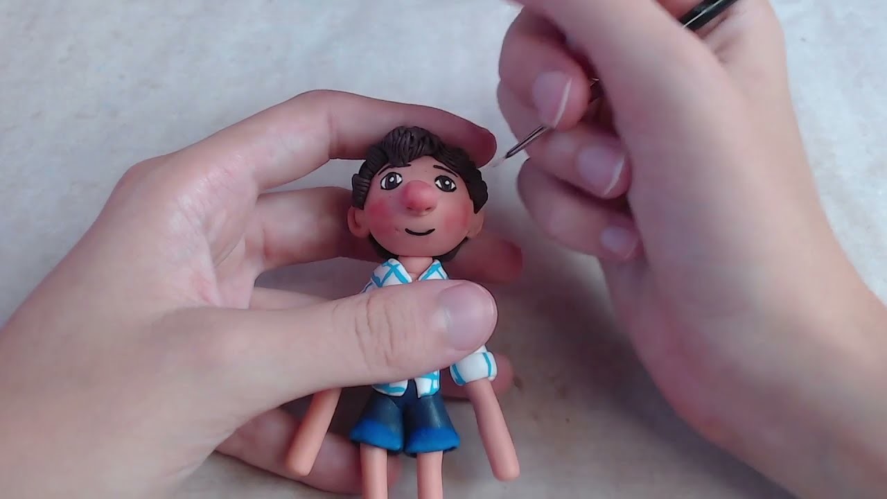 Luca Paguro (Disney Pixar: Luca) fimo tutorial