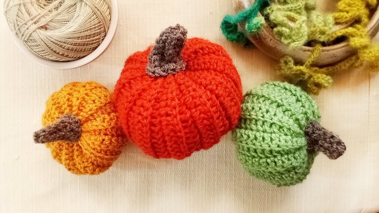 ★ Amigurumi Pumpkin - Autumn SPECIAL Spice - Lesona Crochet