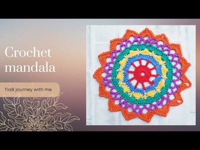 Crochet mandala