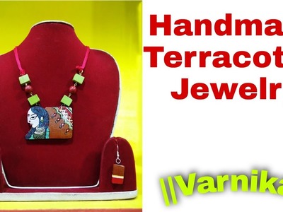 DIY Handmade jewelry  || Terracotta Jewelry || Festive jewelry || Varnika