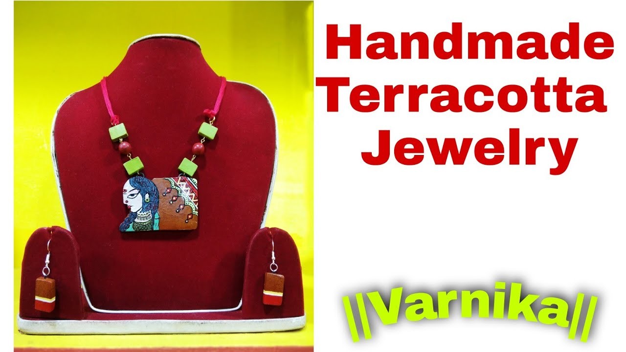 DIY Handmade jewelry  || Terracotta Jewelry || Festive jewelry || Varnika