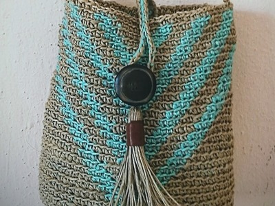 MINI BOLSO BANDOLERA A CROCHET