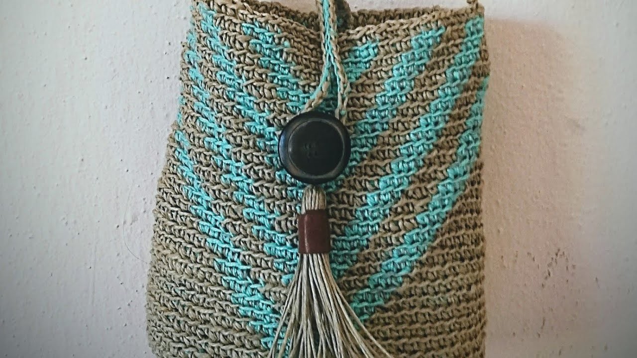 MINI BOLSO BANDOLERA A CROCHET