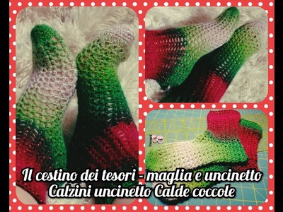 Calzini uncinetto Calde coccole