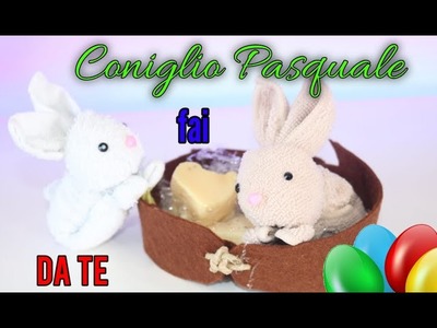 Come fare coniglietto ???????? facile FAI DA TE      idee regali pasquali