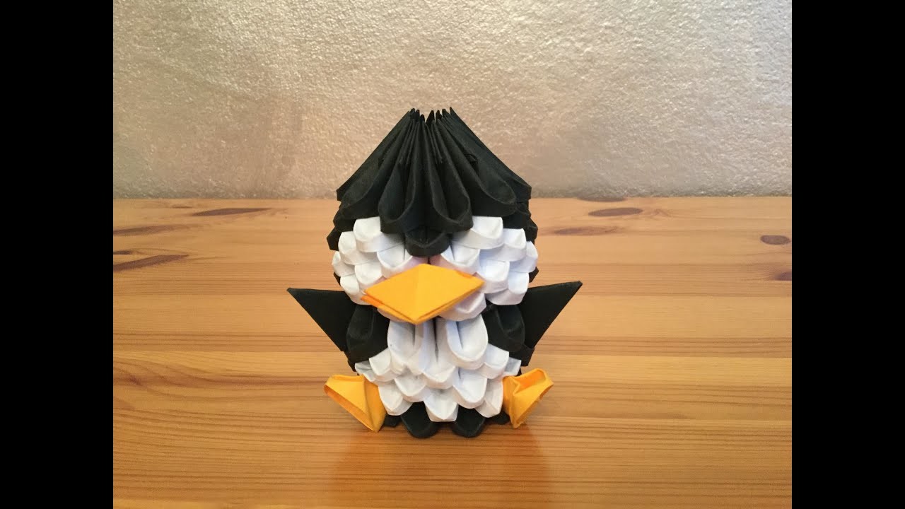 Origami 3d "Pinguino" Tutorial