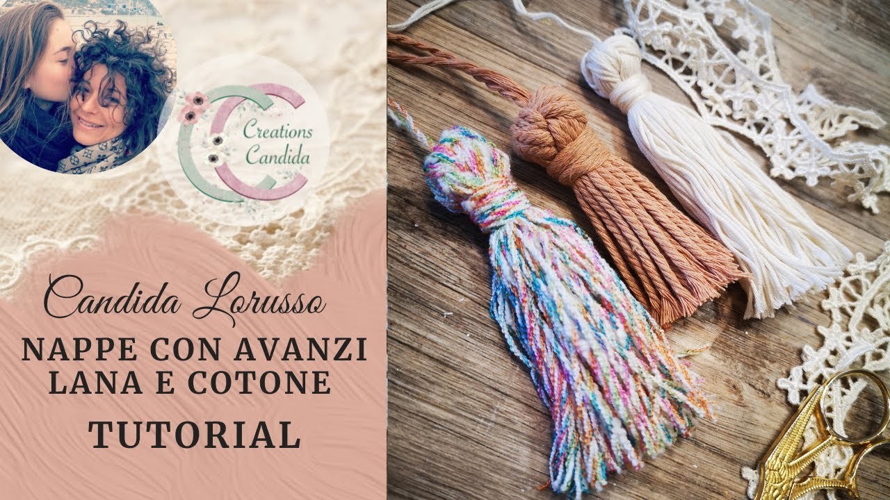 Nappe con avanzi di lana e cotone