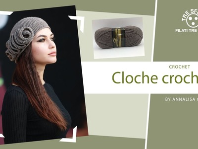 Cloche Crochet Merino Oro