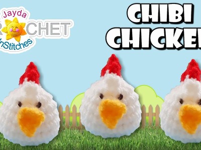 Chibi Chubby Tubby Chicken - Amigurumi Crochet Pattern & Tutorial