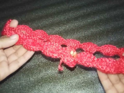 Crochet baby headband # crossia se bnaye baby k liye headband bht hi asaan tarike se