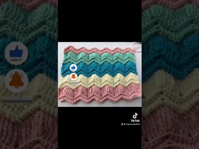 Crochet knit model