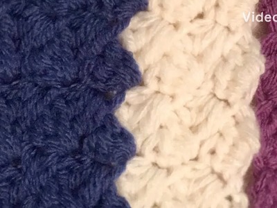 How to: Crochet Sedge Stitch. Crochet Tutorial in Urdu.   کروشیہ میں سیج اسٹج کرنا۔