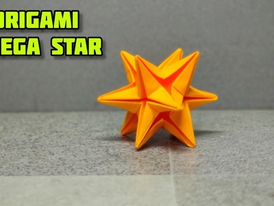 Origami Omega Star | Origami 3D Star | Origami tutorial | Paper craft