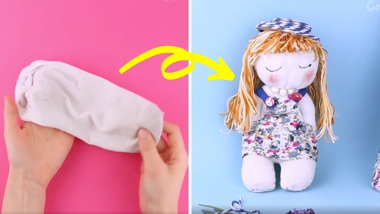 Come fare una bambola con un calzino