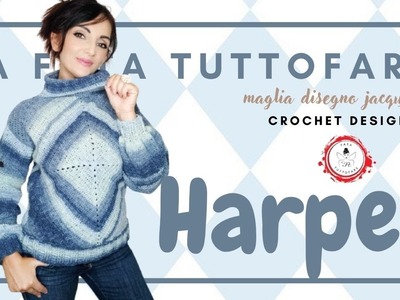 TUTORIAL: Maglione "Harper" tipo jacquard