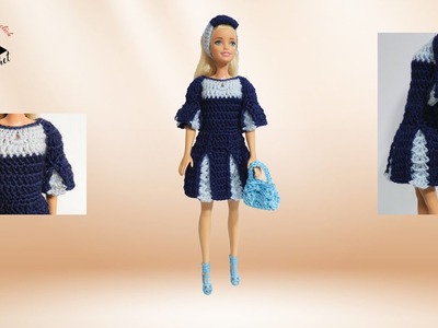 TUTORIAL UNCINETTO BARBIE VESTITINO MODELLO 16