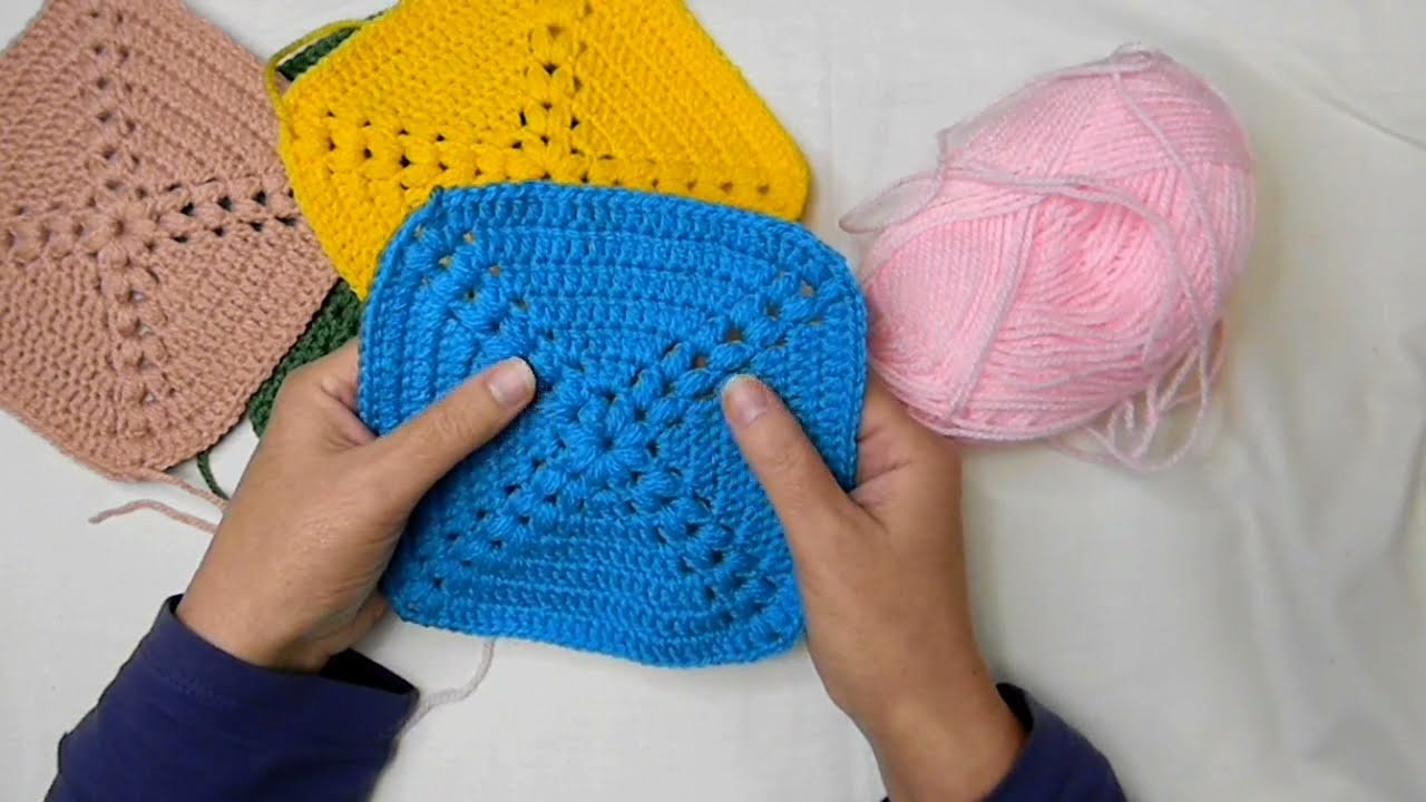 Tutorial quadretti per coperta- #creocondooitu