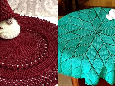 Crochet Table Clothe,Table Cover,Crosia Frock Design,क्रोशिया फ्रॉक,How to Crochet,Crochet Dress